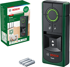 Bosch détecteur Truvo 2ème génération (détection de câbles électriques sous tension et de métal jusqu’à 70 mm de profondeur) 