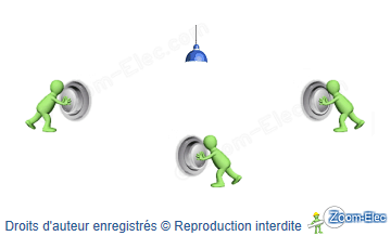 Bouton poussoir à voyant témoin