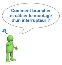 Comment réaliser la mise en œuvre du circuit d'un interrupteur simple allumage ?