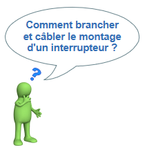 Comment réaliser la mise en œuvre du circuit d'un interrupteur simple allumage ?