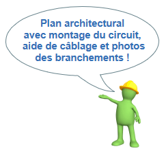 Montage, câblage et branchement d'un va et vient Montage, câblage et branchement d'un va et vient