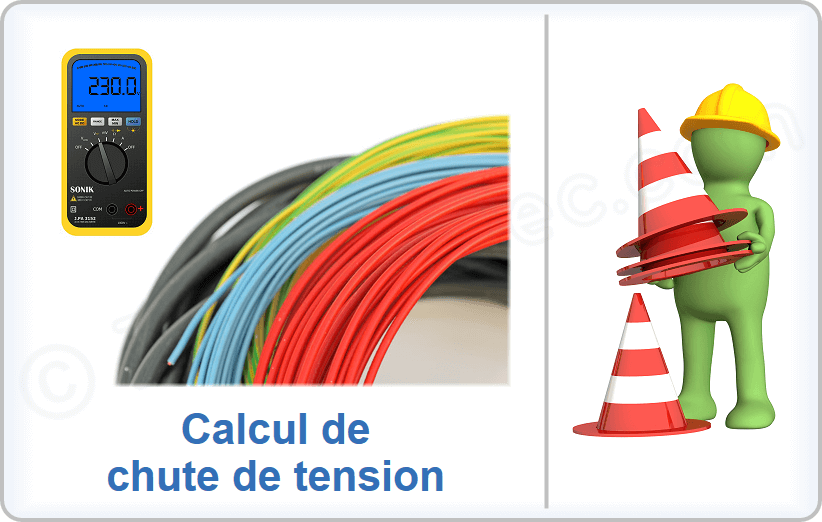 Calcul de chute de tension