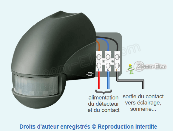 Comment Brancher Un Détecteur De Mouvement 3 Fils