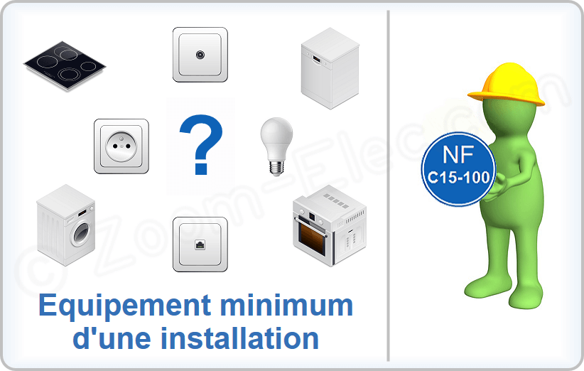 Equipement minimum d'une installation électrique