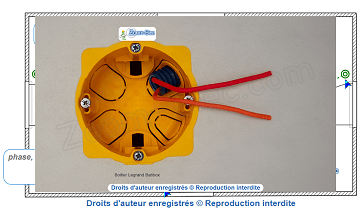 Installation du dernier bouton-poussoir