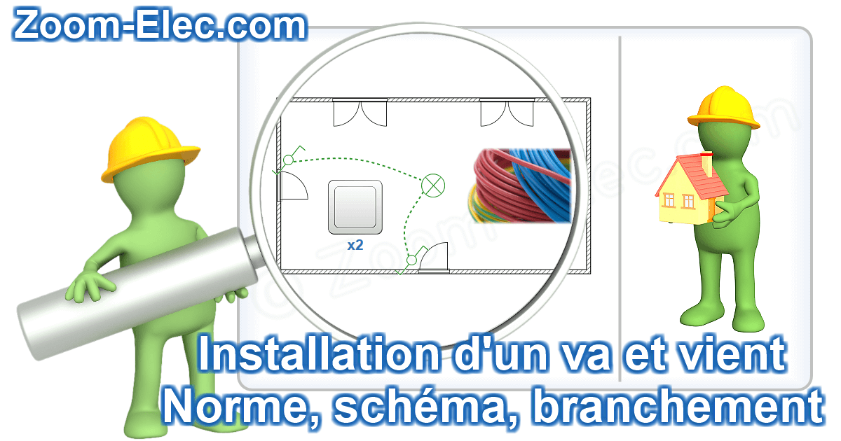 Guide d'installation d'un va-et-vient conforme à la norme électrique.