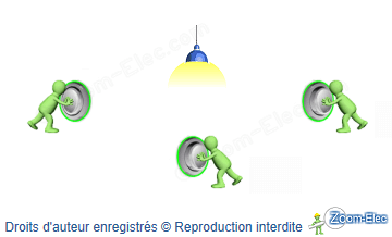Poussoir témoin lumineux