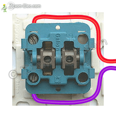 Raccordement d'un ancien interrupteur Legrand Gallion