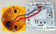 Raccorder un interrupteur Odace Schneider