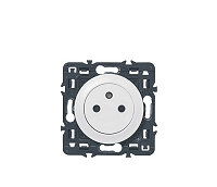 Prise de courant - vue de face (étape 1)