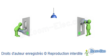 Va et vient à voyant lumineux Va et vient à voyant lumineux